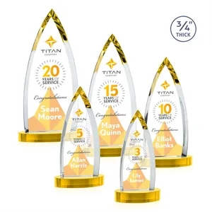 Shildon VividPrint™ Award on Alberton Base - Gold