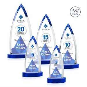Shildon VividPrint™ Award on Alberton Base - Blue