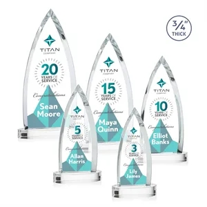 Shildon VividPrint™ Award on Alberton Base - Clear