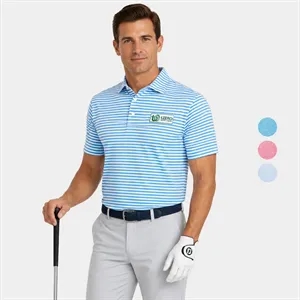 Gregnorman® ML75 Recycled Microlux UPF 60+ Stripe Polo Shirt