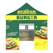 Custom 10 X 10 Food Booth Tent | https://www.bestnamebadges.com