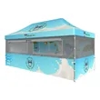 Custom 10 X 20 Food Booth Tent | https://www.bestnamebadges.com