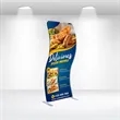 S Shaped Fabric Banner Stand | https://www.bestnamebadges.com