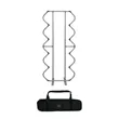 Corrugated Spring Stand | https://www.bestnamebadges.com