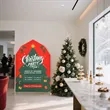 Barn Arch Backdrop | https://www.bestnamebadges.com