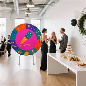 Round Shaped Backdrop