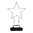 Star Shaped Backdrop | https://www.bestnamebadges.com