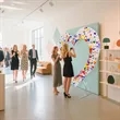 Double Layer Heart Shaped Backdrop | https://www.bestnamebadges.com