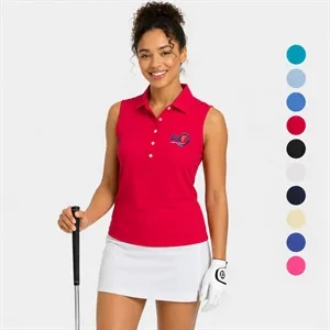 Gregnorman® Sleeveless Freedom Micro Pique Stretch Polo
