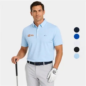Gregnorman® Long Sleeve UPF 50+ Classic Pique Shark Polo