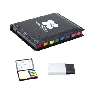 Popular Business Sticky Note With Calendar, Leather Cover Me