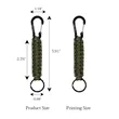 Paracord Keychain With Carabiner | https://www.bestnamebadges.com