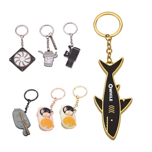 Customized zinc alloy keychains