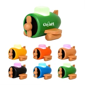 Airplane Shaped Rechargeable LED Night Light For Kids