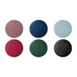 4" Round PU Leather Coaster For Drinks | https://www.bestnamebadges.com