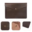 Genuine Leather A4 Envelope File Folder Document Holder | https://www.bestnamebadges.com