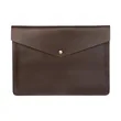 Genuine Leather A4 Envelope File Folder Document Holder | https://www.bestnamebadges.com