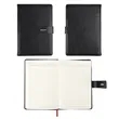 A5 Leather Hardcover Business Notebook Journal | https://www.bestnamebadges.com
