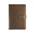A5 Leather Hardcover Business Notebook Journal | https://www.bestnamebadges.com