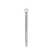 Retractable Black Ink Metal Ballpoint Pen W/ Pearl Top | https://www.bestnamebadges.com