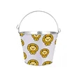 5 Qt Galvanized Beer Ice Bucket W/ Handle | https://www.bestnamebadges.com