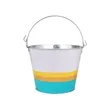 5 Qt Galvanized Beer Ice Bucket W/ Handle | https://www.bestnamebadges.com