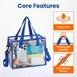 Stadium Approved Clear Tote Bag | https://www.bestnamebadges.com