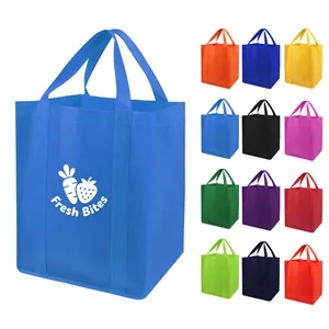 Heavy Duty Non Woven Shopping Tote Bag 11.8''x13''x7.9''