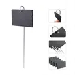 Natural Slate Plant Label Garden Signs W/ Stake | https://www.bestnamebadges.com