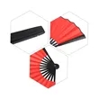 Fabric Handheld Folding Fan W/ Plastic Frame | https://www.bestnamebadges.com