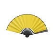 Fabric Handheld Folding Fan W/ Plastic Frame | https://www.bestnamebadges.com