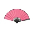 Fabric Handheld Folding Fan W/ Plastic Frame | https://www.bestnamebadges.com