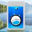 Credit Card Style Antibacterial Hand Sanitizer Spray | https://www.bestnamebadges.com