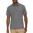 Flag & Anthem Men's SS Solid Performance Polo | https://www.bestnamebadges.com