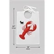 Custom Logo Lobster Bib For Adults With Tie Closure | https://www.bestnamebadges.com
