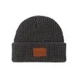 Leeman Waffle Knit Beanie | https://www.bestnamebadges.com