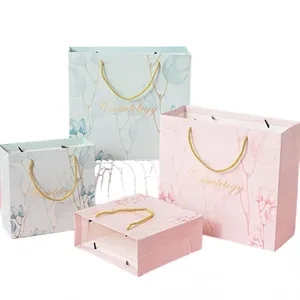 Marble Printing Gift Paper Bag