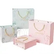 Marble Printing Gift Paper Bag | https://www.bestnamebadges.com