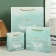 Marble Printing Gift Paper Bag | https://www.bestnamebadges.com