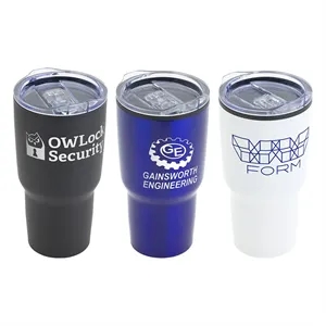 Odyssey 30 oz Stainless Steel/Polypropylene Travel Tumbler