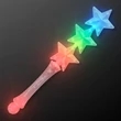 Triple Star Light Up Flashing Wand | https://www.bestnamebadges.com