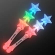 Triple Star Light Up Flashing Wand | https://www.bestnamebadges.com