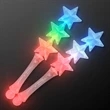 Triple Star Light Up Flashing Wand | https://www.bestnamebadges.com