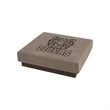 4"x4" Leatherette Medal/Gift Box | https://www.bestnamebadges.com
