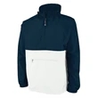 Color Blocked Pack-N-Go® Pullover | https://www.bestnamebadges.com
