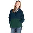 Color Blocked Pack-N-Go® Pullover | https://www.bestnamebadges.com
