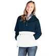 Color Blocked Pack-N-Go® Pullover | https://www.bestnamebadges.com