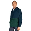 Color Blocked Pack-N-Go® Pullover | https://www.bestnamebadges.com