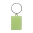 Eco Silicone Glow in the Dark Keychains - Rectangle | https://www.bestnamebadges.com