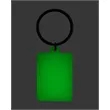Eco Silicone Glow in the Dark Keychains - Rectangle | https://www.bestnamebadges.com